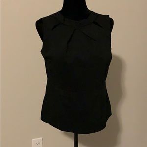 Worthington Cutout Black Top